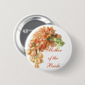 Moeder van de Bride Ronde Button 5,7 Cm (Voorkant /achterkant)