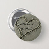 Moeder van de Bride Ronde Button 5,7 Cm (Voorkant /achterkant)