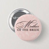 Moeder van de Bride Ronde Button 5,7 Cm (Voorkant /achterkant)