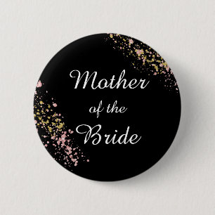 Moeder van de Bride Ronde Button 5,7 Cm