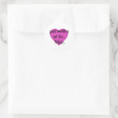 Moeder van de Bride Ronde Sticker (Tas)