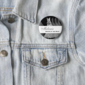 MOEDER VAN DE BRIDE Silver Gowns V1 Ronde Button 5,7 Cm (In situ)