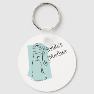 Moeder van de Bride Sleutelhanger