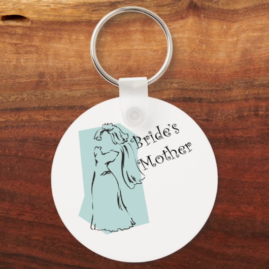 Moeder van de Bride Sleutelhanger (Voorkant)