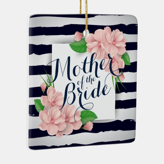 Moeder van de Bride Summer Wedding | Versiering Keramisch Ornament (Rechts)