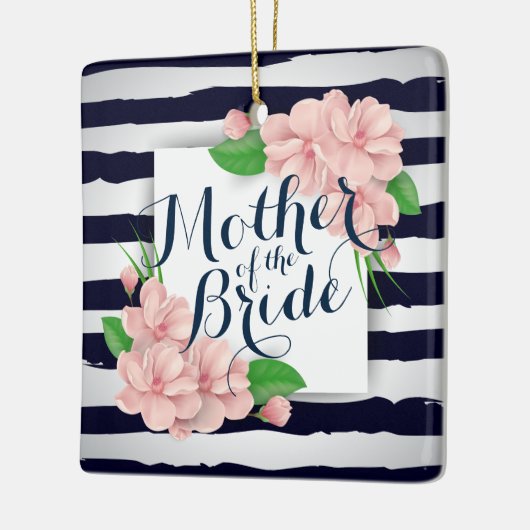 Moeder van de Bride Summer Wedding | Versiering Keramisch Ornament (Links)