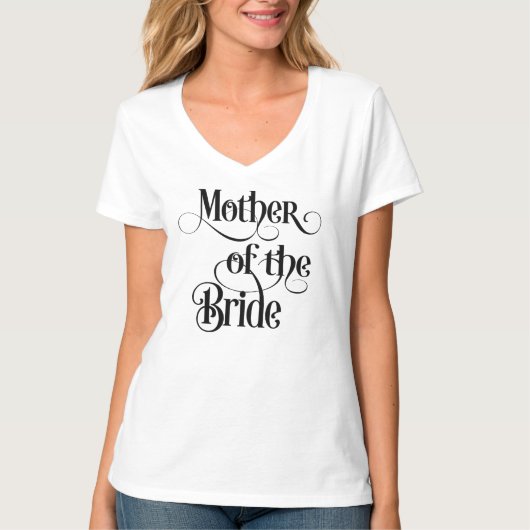 Moeder van de Bride T-shirt (Voorkant)