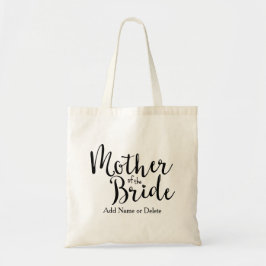 Moeder van de Bride Tas Budget Canvas Canvas tas