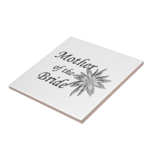 Moeder van de Bride Tegeltje (Zijkant)