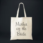 Moeder van de Bride Tote Bag<br><div class="desc">Deze schattige  canvas tas is het beste cadeauidee voor de moeder van bruid op bruiloften. Deze canvas tas is perfect voor je moeder op je grote dag. Het is perfect voor haar om alles op één plek te houden.</div>