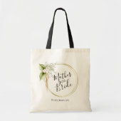 Moeder van de Bride - Waterverf Floral Tote Bag (Voorkant)