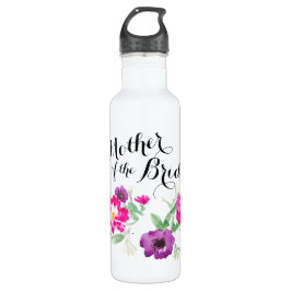 Moeder van de Bride Waterverf Flowers Water Waterfles