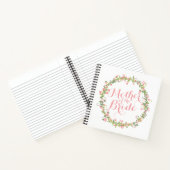 Moeder van de Bride Waterverf Wedding Guestbook Notitieboek (Binnen)
