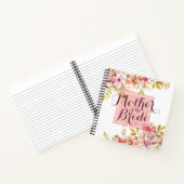 Moeder van de Bride Waterverf Wedding Guestbook Notitieboek (Binnen)