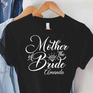 Moeder van de Bride Wedding Bridal Party Gift T-Sh T-shirt