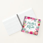 Moeder van de Bride Wedding Guestbook Notitieboek (Binnen)