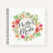Moeder van de Bride Wedding Guestbook Notitieboek (Voorkant)