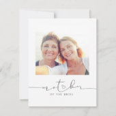 Moeder van de Bride Wedding Morning Message (Voorkant)