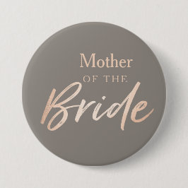 Moeder van de Bride Wedding Rehearsal Ronde Button 7,6 Cm