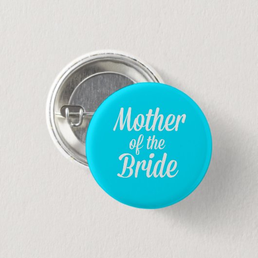 Moeder van de bridepin ronde button 3,2 cm (Voorkant /achterkant)
