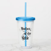 Moeder van de Bruid Acryl Drinkbeker (Voorkant)