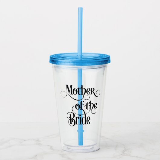 Moeder van de Bruid Acryl Drinkbeker (Voorkant)