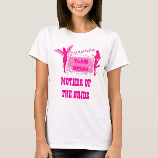 Moeder van de bruid Bachelorette T-shirt (Voorkant)