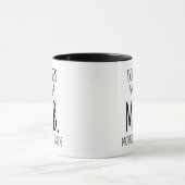 Moeder van de Bruid, Bedankt Trouwfeest Cadeau Mok (Midden)