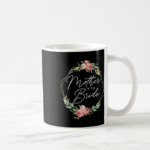 Moeder van de bruid bloemen bruid en bruidegom Huw Koffiemok