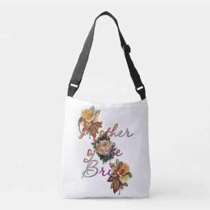 Moeder Van De Bruid Bloemen Crossbody Tas