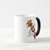 Moeder Van De Bruid Bloemen Magische Mok (Voorkant rechts)