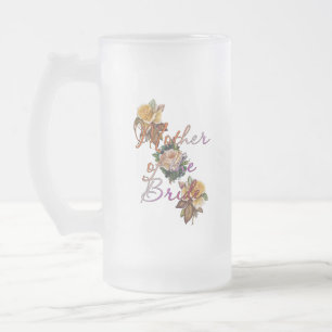 Moeder Van De Bruid Bloemen Matglas Bierpul
