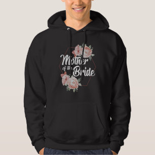 Moeder van de bruid bloesem blozen bruiloft bloeme hoodie