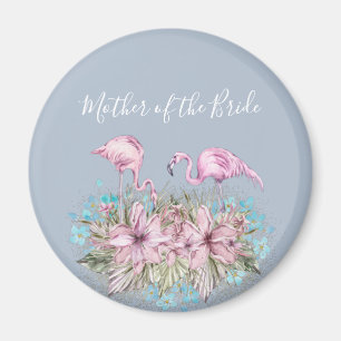 MOEDER-VAN-DE-BRUID Blushing Flamingo Tropische Br Magneet