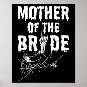 Moeder van de bruid bruid van horror Halloween Byc Poster