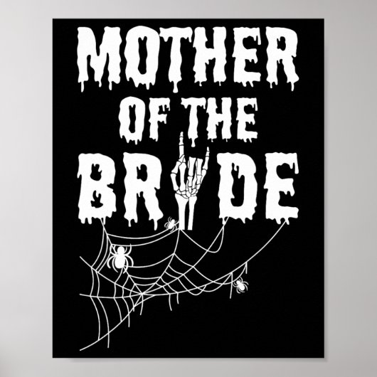 Moeder van de bruid bruid van horror Halloween Byc Poster (Voorkant)