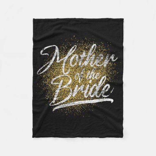 Moeder van de bruid Bruidsdouche Bruid Feest Bruid Fleece Deken (Voorkant)