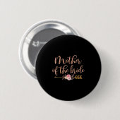 Moeder van de bruid Bruidsdouche Cadeau Bruiloft P Ronde Button 5,7 Cm (Voorkant /achterkant)