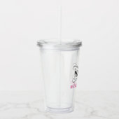 MOEDER VAN DE BRUID BRUIDSPARTIJ ACRYLICEN BOKAL ACRYL DRINKBEKER (Rechts)