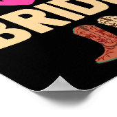 Moeder van de bruid bruiloft Bachelorette Cowboy B Poster (Hoek)