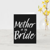 Moeder van de bruid bruiloft douche bruidsfeest Mo Kaart (Gele Bloem)