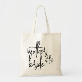 Moeder van de bruid Canvas tas (Voorkant)