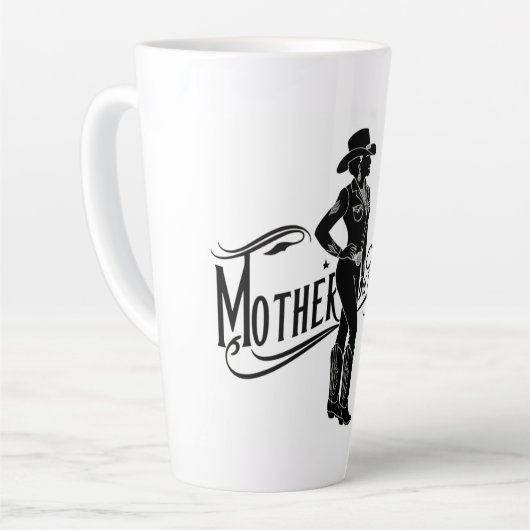 Moeder van de bruid cup latte mok (Linkerhoek)