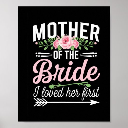 Moeder van de bruid die ik als eerste van haar hie poster (Voorkant)