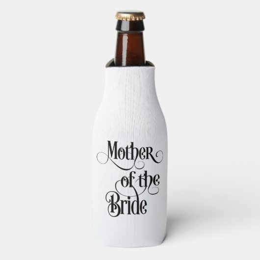Moeder van de Bruid Flesjeskoeler (Fles Voorkant)