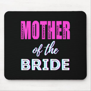 Moeder van de bruid Funny Mom bruiloftsshower leuk Muismat