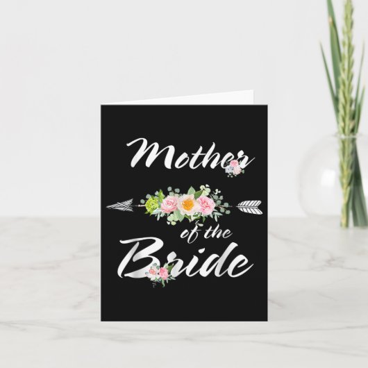 Moeder van de bruid Funny Wedding Party Moeder Lov Kaart (Voorkant)