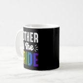 Moeder van de bruid Gay Lesbian Wedding LGBT Pride Koffiemok (Voorkant links)