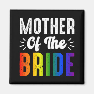 Moeder van de bruid Gay Lesbian Wedding LGBT Pride Magneet