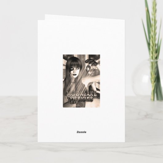 Moeder van de bruid Gefeliciteerd kaart met flow (Achterkant)